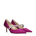 Jimmy Choo Décolleté Bing Women's Satin Fuchsia/Blackberry