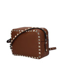 Valentino Garavani Rockstud Women's Crossbody Bag Brown/Tobacco Leather