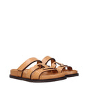 Tory Burch 女式乐福鞋和木底鞋s 皮革 棕色/驼色
