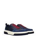 Salvatore Ferragamo Sneakers Cassina Men's Leather Blue/Navy Blue