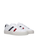 Moncler Sneakers Monaco 2 Women's Leather White/Blue