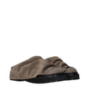 The Attico Slippers And Clogs Robin Women Suede Grey/Mole