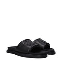 Pantuflas y zuecos Christian Dior para hombre en cuero negro