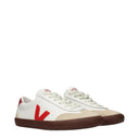 Veja Sneakers Volley Women Leather White/Bordeaux
