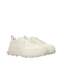 Jil Sander Men's Sneakers Suede Beige/Ivory