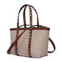 Valentino Garavani Women's Handbags Fabric Beige/Brown