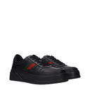 Gucci Men's Leather Sneakers Black