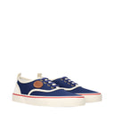 Valentino Garavani Men's Sneakers Blue/Beige Fabric