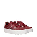 Michael Kors Sneakers Romey Women's Fabric Red/Cherry