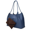 Etro Women's Shoulder Bags Blue Leather/Sugar Paper
