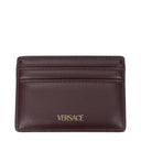 Versace Document Holder Men Brown Leather