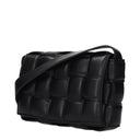 Bottega Veneta Women's Cassette Crossbody Bag Black Leather