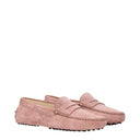 Tod's Women's Suede Pink Loafers