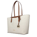 Michael Kors Women's Arden Shoulder Bag Fabric Beige/Acorn