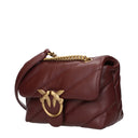 Pinko Love Women's Puff Shoulder Bag Red/Burgundy