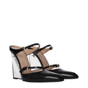 Gucci Women's Sandals Black Leather
