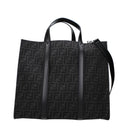 Fendi Men's Handbags Fabric Black/Palladium