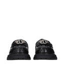 Christian Dior Buffalo Loafers Men's Leather Black