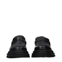 Hogan Loafers Women Leather Black