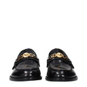 Versace Men's Loafers Black Leather
