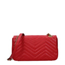 Gucci Marmont Women's Red Leather Crossbody Bags