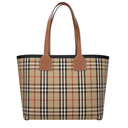 Burberry London Women's Shoulder Bag Fabric Beige/Black