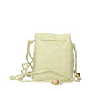 Bottega Veneta Women's Yellow Leather Shoulder Bags