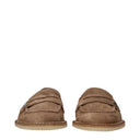 Dolce&Gabbana Men's Loafers Suede Brown/Hazelnut
