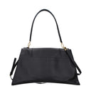 Balenciaga Women's Black Leather Hourglass Shoulder Bag