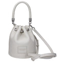 Marc Jacobs Handbags The Donna White Leather/Cotton Bucket Bag