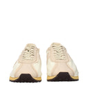 The Row Sneakers Mica Men's Fabric Beige/Dirty White