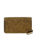 Roberto Cavalli Women's Gold Leather Clutch