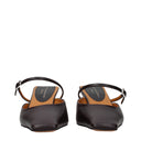 Stella Mc Cartney Women's Sandals Brown/Coffee Eco Leather