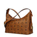 Mcm Women's Shoulder Bag Fabric Brown/Cognac