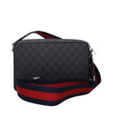 Gucci Men's Crossbody Bags Black Fabric