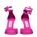 Jimmy Choo Alani Sandals Women Silk Fuchsia