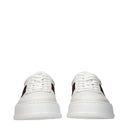 Gucci Men's Leather White Sneakers