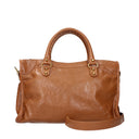 Borsa Balenciaga The City Donna Pelle Marrone/Cammello