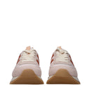 Moncler Pacey Women's Sneakers Pink/Pastel Pink Fabric