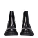 Alexander Mc Queen Women's Boots Black Leather