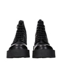Prada Men's Ankle Boots Black Leather