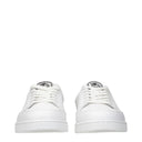 Burberry Men's Sneakers White/Sand Leather