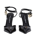 Dolce&Gabbana Women's Sandals Patent Black