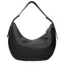 Prada Women's Arqué Leather Shoulder Bag Black