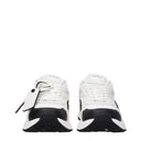 Off White Women's Sneakers White/Black Leather