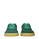 베자멘's 스웨이드 그린/라이트 베이지 스니커즈