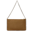 Stella Mc Cartney Women's Shoulder Bags Eco Suede Brown/Amber