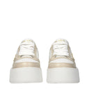 Prada Sneakers Downtown Bold Women's Leather White/Desert