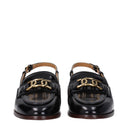 Tod's Mujers Sandalias de Cuero Negro