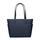Michael Kors Charlotte Women's Leather Shoulder Bag Blue/Navy Blue